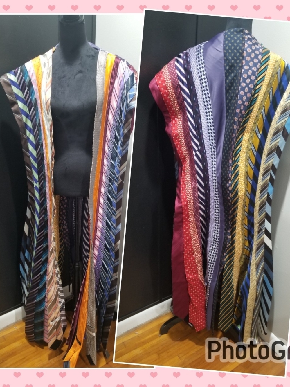 Custom Long Tie Duster Shawl Coat Vest